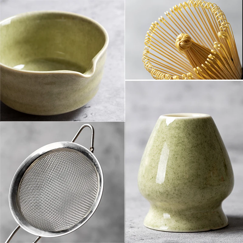 日本の抹茶ブレンダーセレモニー4/5/6/7点セット セラミ - Matcha Bowl Chawan のレビューと価格