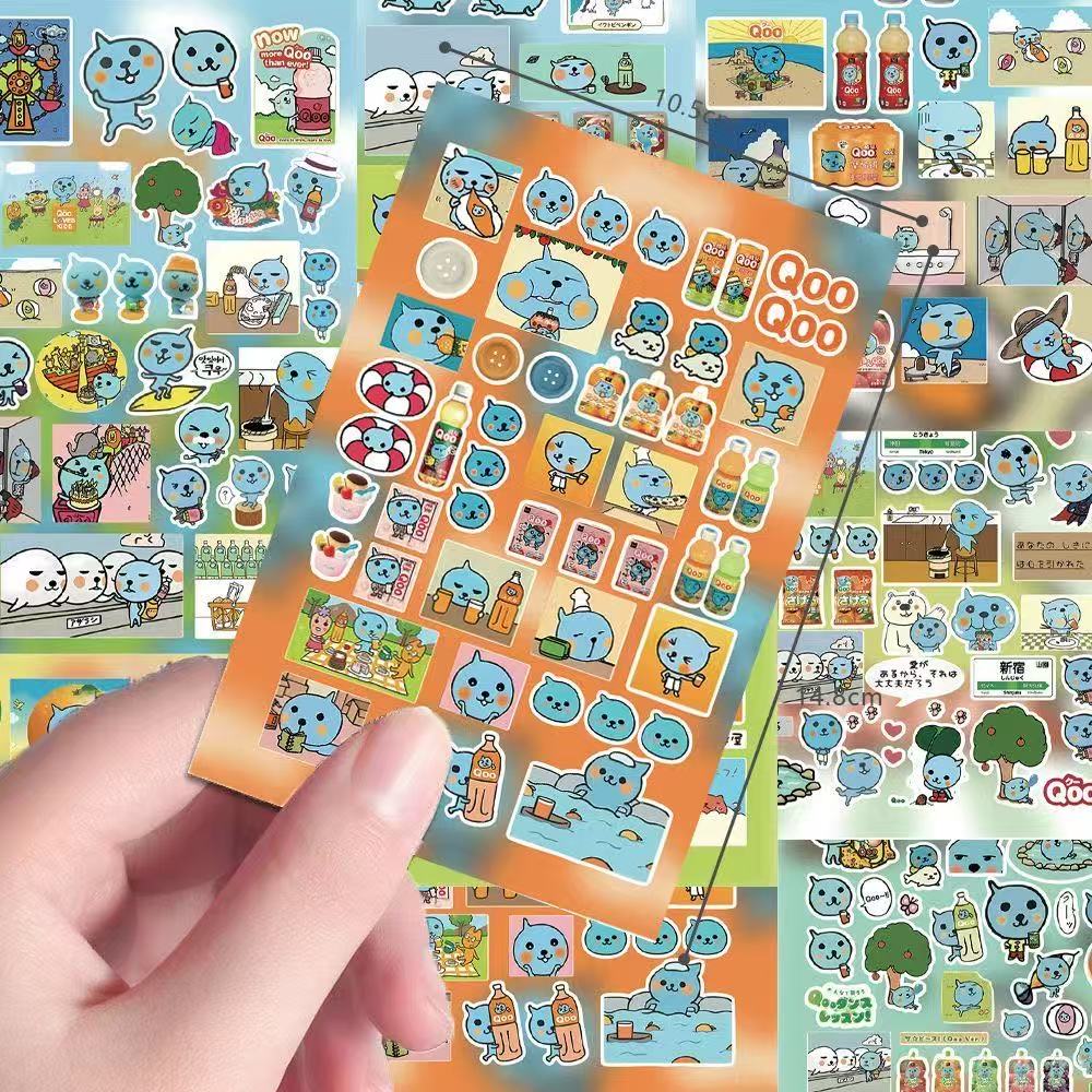 8 個和風レトロブルー水滴フィルムカッティング漫画 Diy  - Japanese Lifestyle Goods のレビューと価格